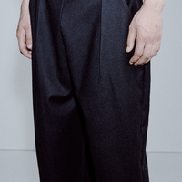 Wide Leg Wool Pants