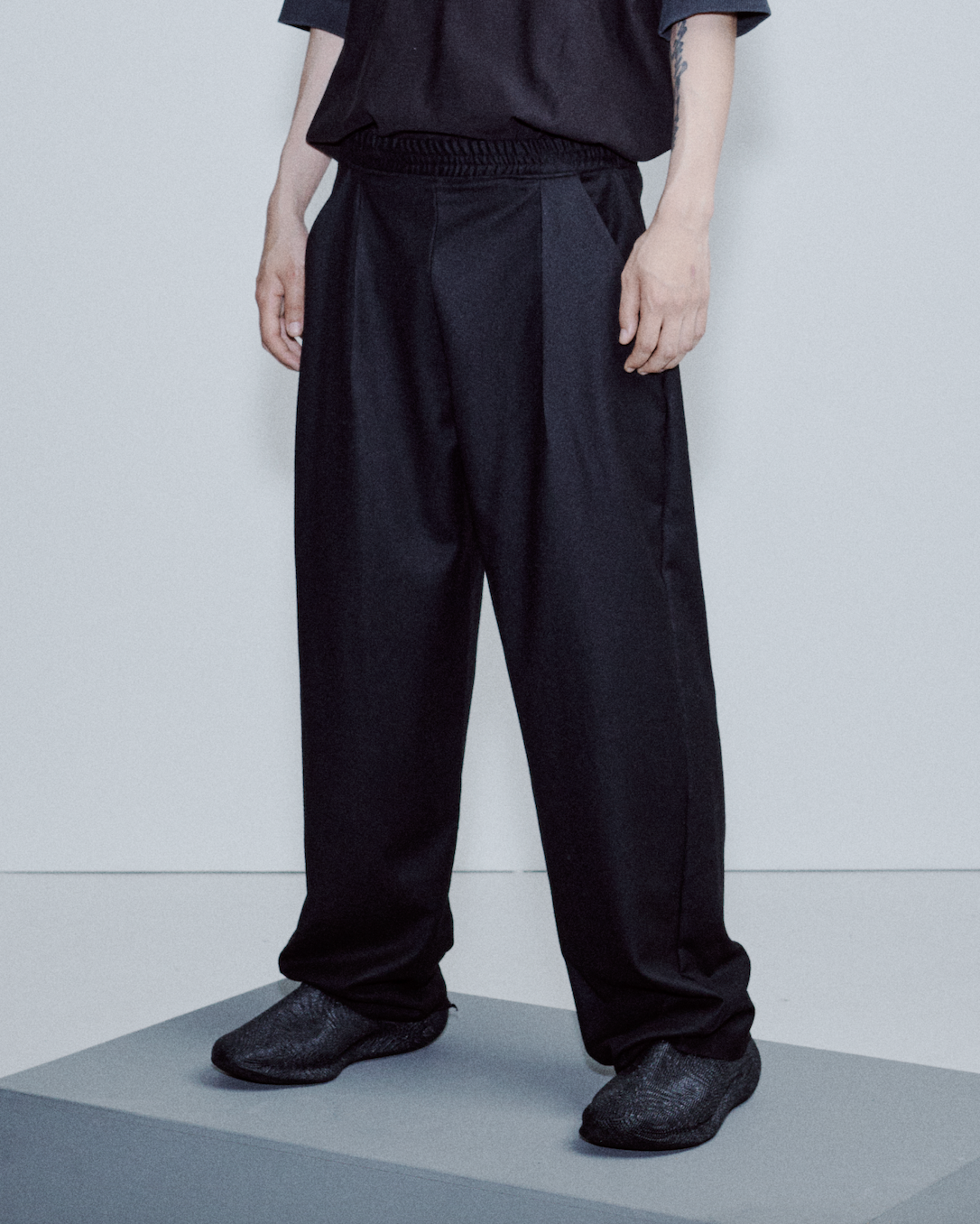 Wide Leg Wool Pants